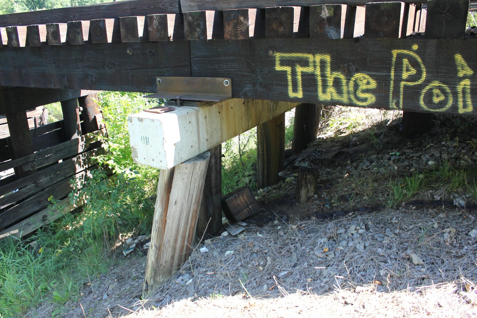 Typical bent on south approach